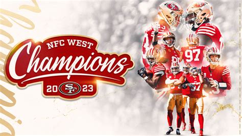 nfc west standings history|49ers nfc west champions.